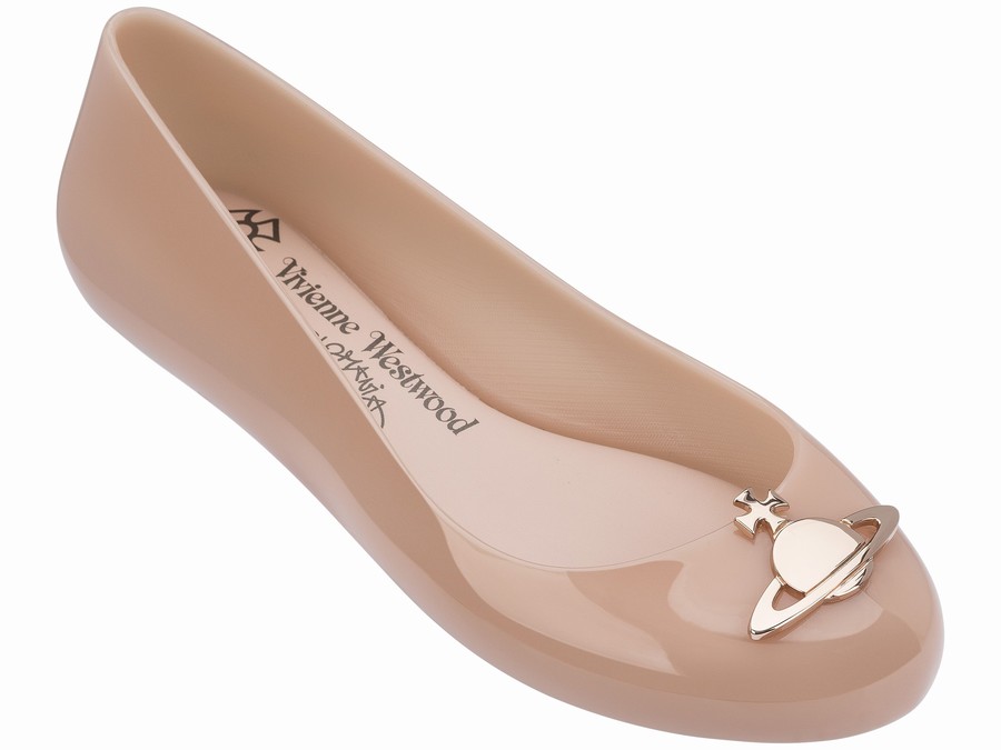 Bailarinas Melissa Vivienne Westwood Space Love Orb Mujer - Camello - Argentina WDR-473890